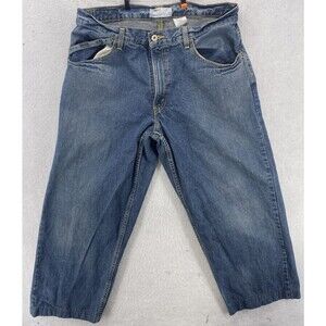Levi's SilverTab Baggy Men's Jeans Medium Wash Denim W34 L27 Vintage Style